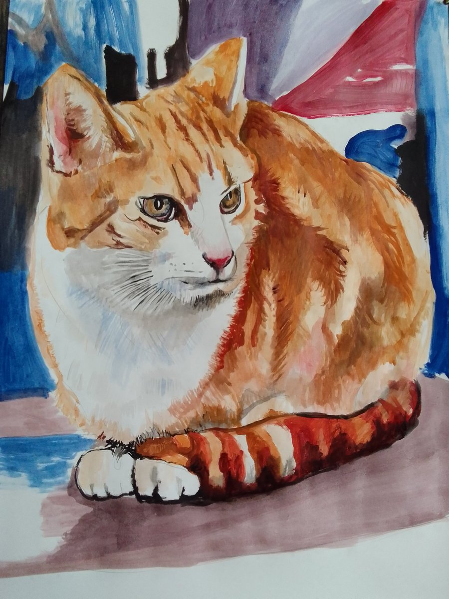 #cats #animals #acrylicpaintings #paintings #contemporaryart #CatsOfTwitter #artforsale #contemporaryartists #art #kittens #modernart #saatchiart #artists
saatchiart.com/art/Painting-C…
