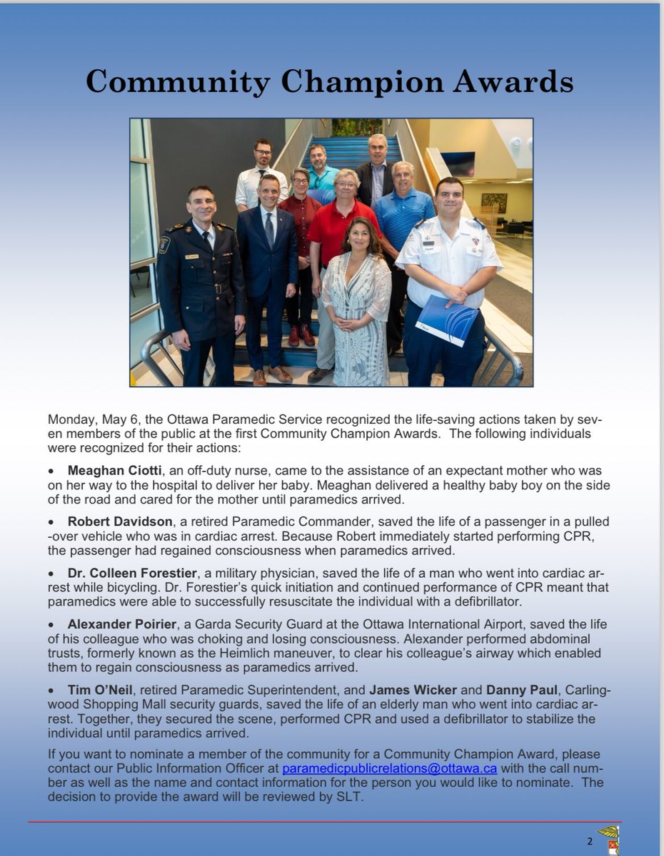 Paul_Morneau's tweet image. Way to go Bob @cmdrbob558! Still saving lives in retirement ❤️
#CPR