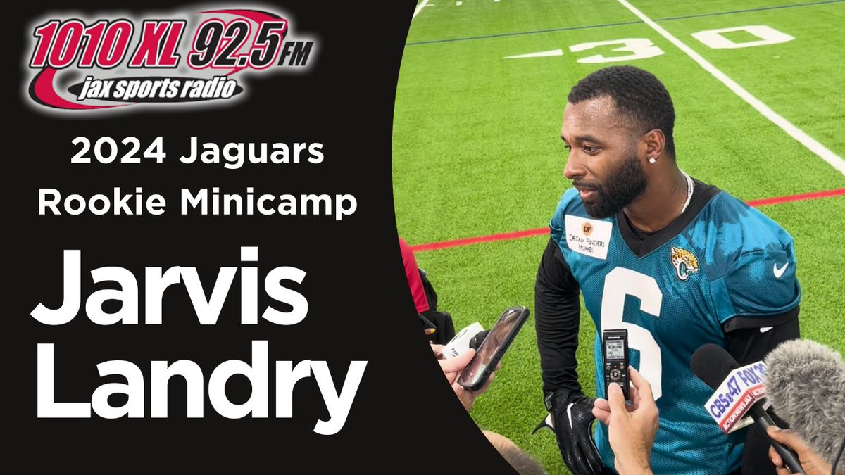Did Jarvis Landry have other teams interested in him? What is it like being at a rookie minicamp as a 9-year veteran of the league? ⬇️ Full Video⬇️ youtu.be/Za0zITHNZmY
