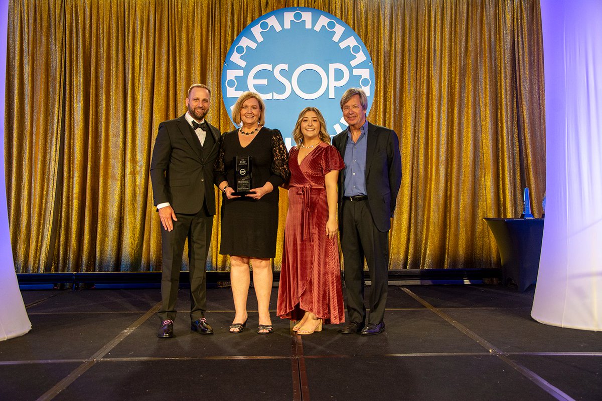 Congratulations to the entire team at @rayserholdings on being named The @ESOPAssociation's ESOP Company of the Year! #TEANational24