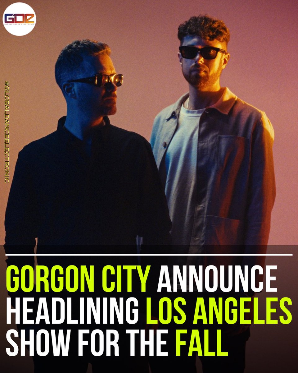 🚨HEADS UP - Fresh off their incredible #Coachella performance last month, @thisisFramework and @Goldenvoice just announced their bringing the duo @GORGONCITY back to the west coast for a headlining event at the @ShrineLA on November 15th 👀