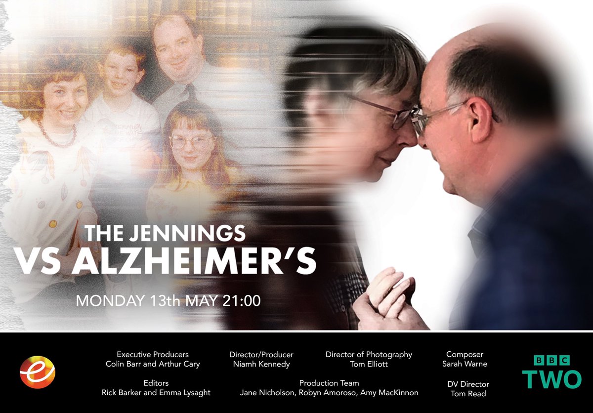Sarah Warne ๐ (@sarahwarnemusic) on Twitter photo A great pleasure to work on this powerful film about the Jennings familyโs landmark contributions to Alzheimerโs research, beautifully and sensitively directed by <a href="/Niamh_Kenn/">Niamh Kennedy</a> : on @bbc2 9pm 13th May. A great pleasure to work on this powerful film about the Jennings familyโs landmark contributions to Alzheimerโs research, beautifully and sensitively directed by <a href="/Niamh_Kenn/">Niamh Kennedy</a> : on @bbc2 9pm 13th May.