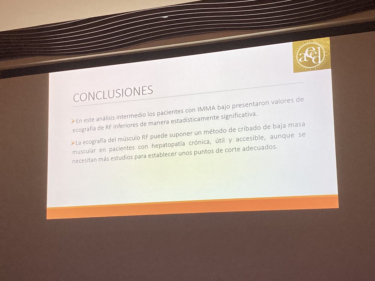 Ha despertado gran interés en la sala el trabajo sobre la evaluación de sarcopenia en pacientes con cirrosis hepática presentado por la Dra Raisa Quiñones
¿Dónde medir? ¿Cómo medir?
#AEED2024 @AEcodigest