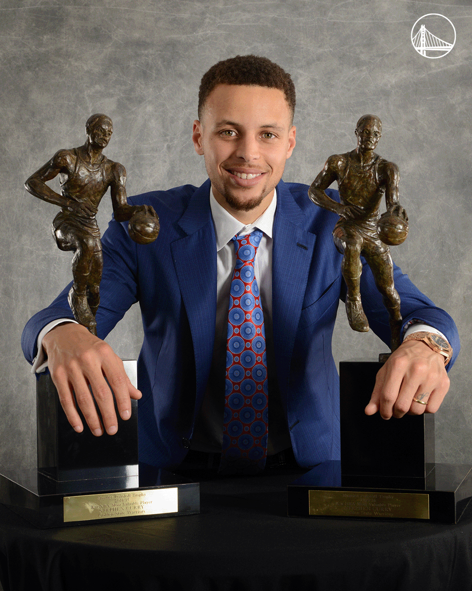 Unanimous.

On this date in 2016, Stephen Curry was named back-to-back NBA MVP.