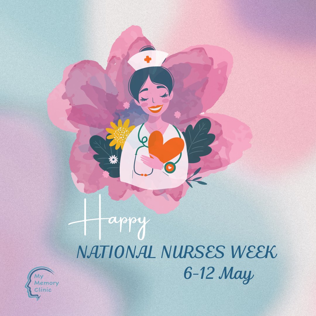 Let's take a moment to honor the dedicated professionals who are at the heart of healthcare. Nurses provide not only medical care but also comfort and compassion to those in need. 

#NationalNursesWeek #NursesDay  #NurseAppreciation #mymemoryclinic #drlaird