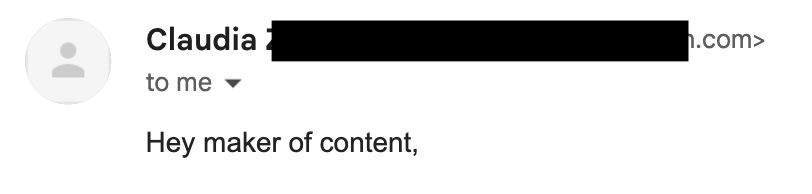 it is us... makers of content.