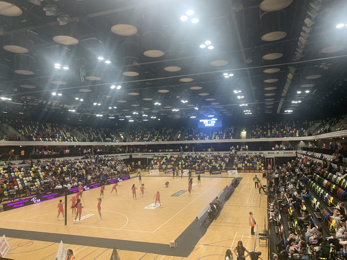 Copper Box for the Netball ✌🏼@DartfordGS