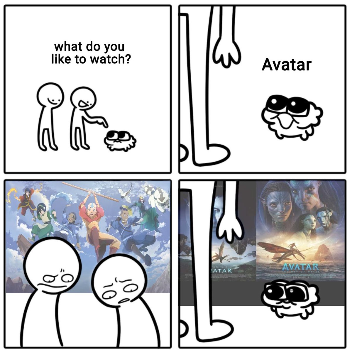 This pretty much sums up me and the fandom

#Avatar #AvatarTheWayOfWater