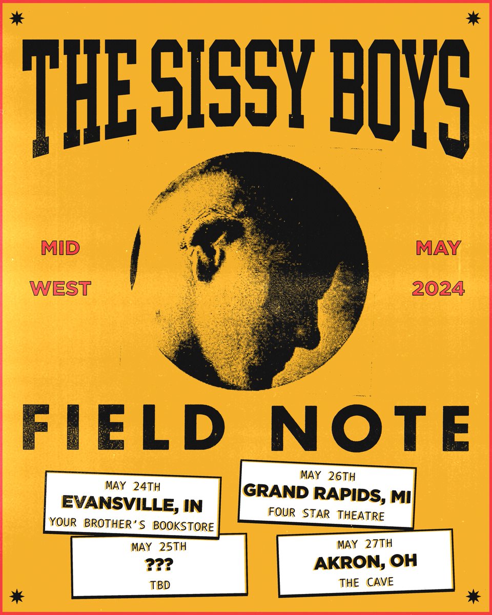 VagabondsMI's tweet image. My newest band Field Note is going on our first weekender this month. Shows with Bitter Truth, En Love, Rejoice, The Sissy Boys, and more.

First song out in a week or so... 
FFO Mil-Spec, Embrace, Praise.. but for more the dancers