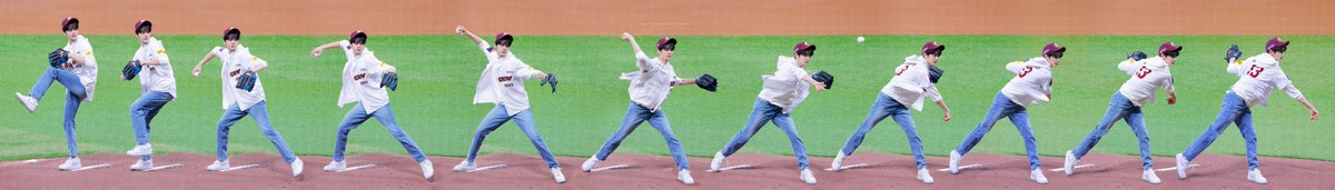 codegyuvin's tweet photo. 240509 ⚾

#제로베이스원 #ZEROBASEONE #ZB1
#김규빈 #KIMGYUVIN #내아이돌🩵