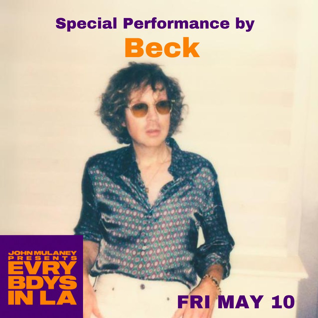 JUST ADDED: Join us TONIGHT for a special performance by Beck at John Mulaney Presents: Everybody's In LA! Request tickets now: 1iota.com/show/1699/john… #LosAngeles #FreeTickets #NetflixIsAJoke #Concert @beck