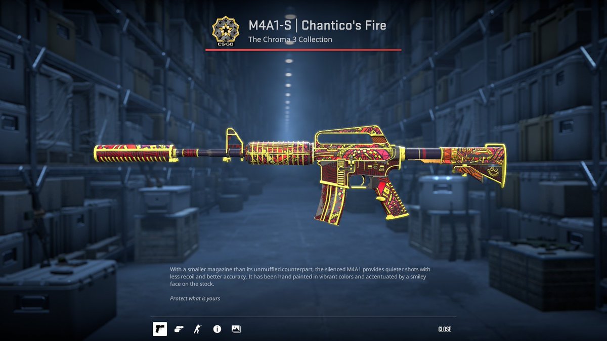 🎁M4A1-S | Chantico's Fire (Well-Worn) 25$🎁 

❤️TO ENTER; 

✅Follow me + @SlaxGiveaways 
✅Like and RT pinned post
✅Tag a friend

⌛Giveaway ends in 5 Days! 
#CSGOGiveaway #csgofreeskins #CSGO #csgoskinsgiveaway #CS2