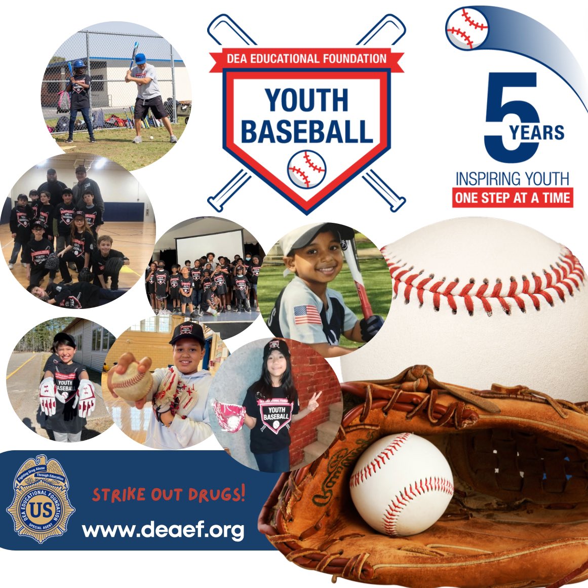 After a successful pilot program, the YBP grew to include 9 cities in 2020-2021. In 2023, we reached 16 cities & over 665 students & anticipate growing to 20+ cities in 2024! We need your help in reaching our goal! Together let’s Strike Out Drugs! igfn.us/f/4rzz/n