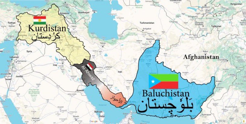 Instead of crying about the UN’s decision to accept Palestine, the move to make is to call for the independence of Kurdistan, Al Ahwaz, and Balochistan.