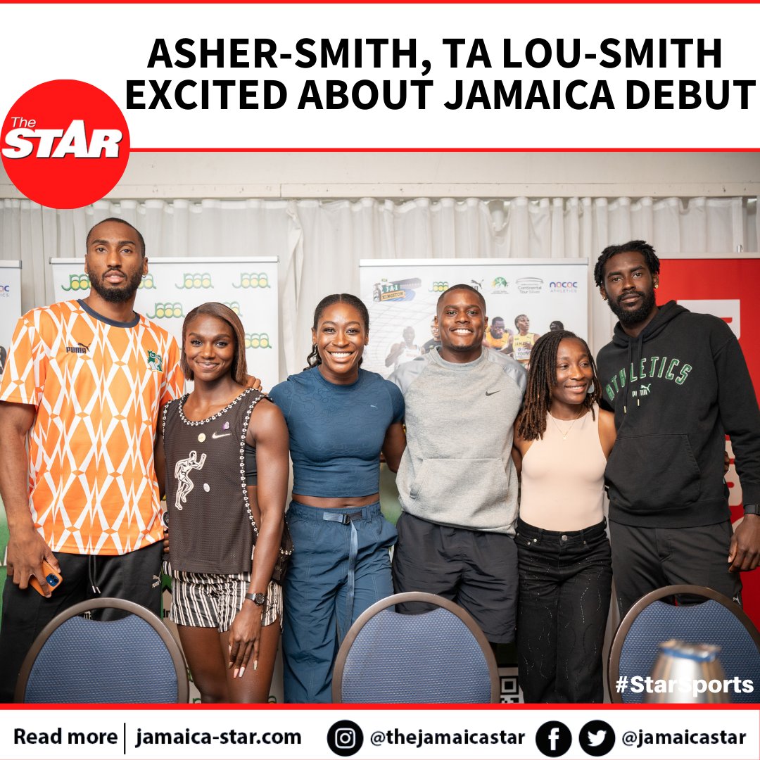 #StarSports: British sprinter Dina Asher-Smith and Ivory Coast's Marie-Josee Ta Lou-Smith have expressed excitement to make their first-ever competitive appearance in Jamaica at the Jamaica Athletics Invitational (JAI). READ MORE: tinyurl.com/ypcfsv9h