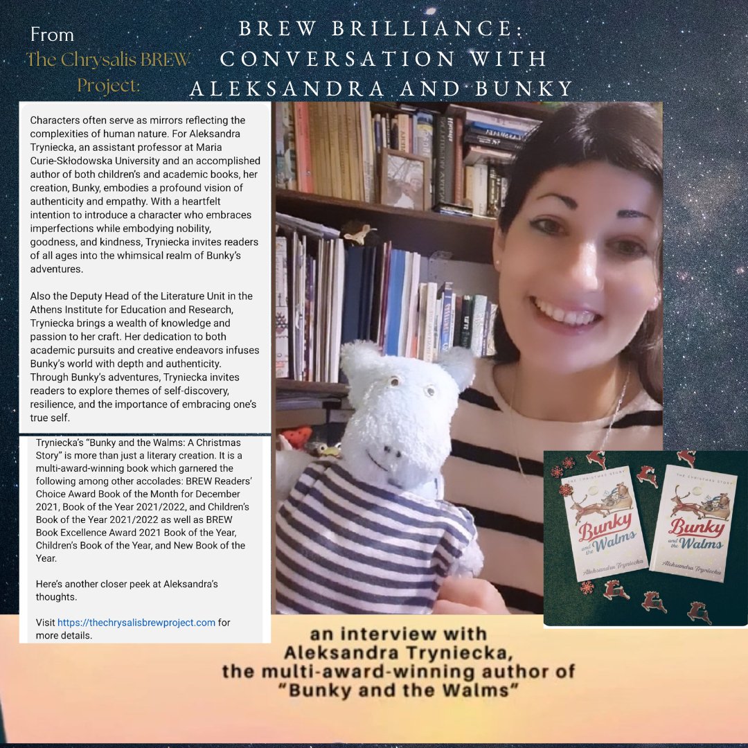 Dear All, #Bunky and I are honoured to have participated in a bunkificent interview by the amazing @BrewChrysalis : youtu.be/EikCrUM4_Q4?si… We are so grateful to the bunkificent @BrewChrysalis for each and every kindest word! ❤️🦛👸🎧 We invite you to watch the interview!