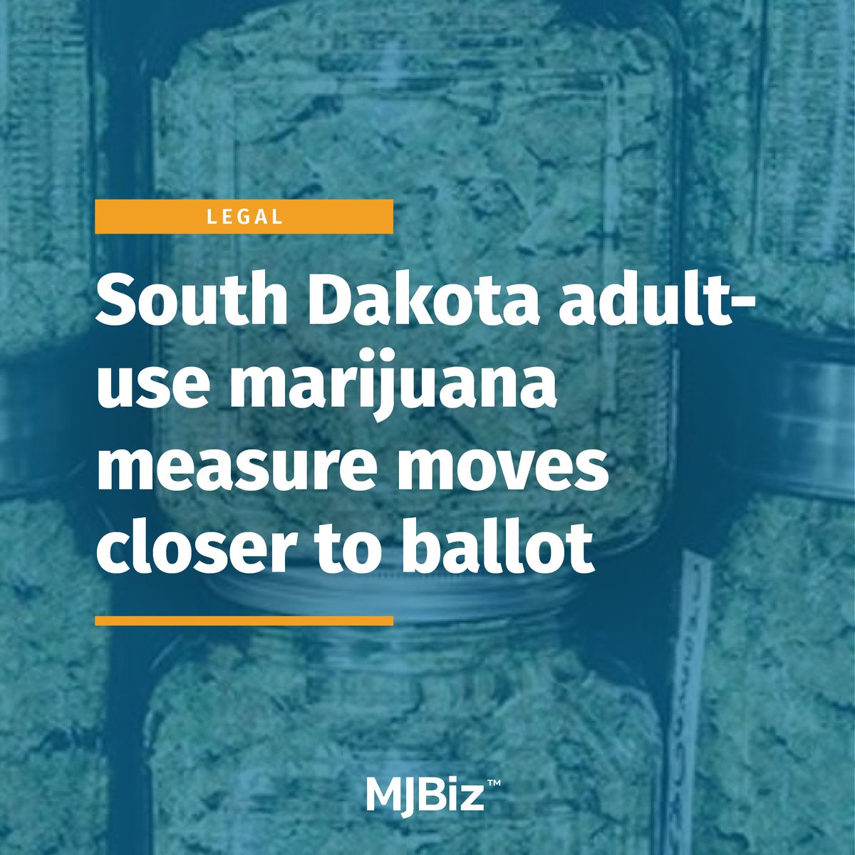 #Cannabis advocates in #SouthDakota submitted roughly 29,000 signatures this week to get an adult-use marijuana legalization referendum on the state’s November ballot. Read the story: bit.ly/4dzlu0y (Photo by openrangestock/stock.adobe.com)