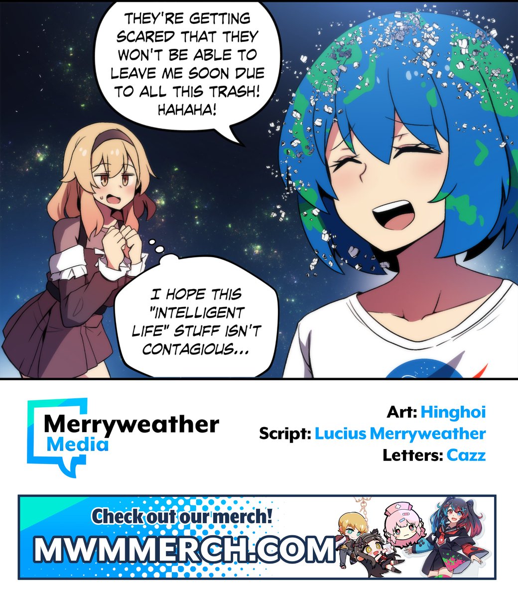 Earth-Chan's Space Junk