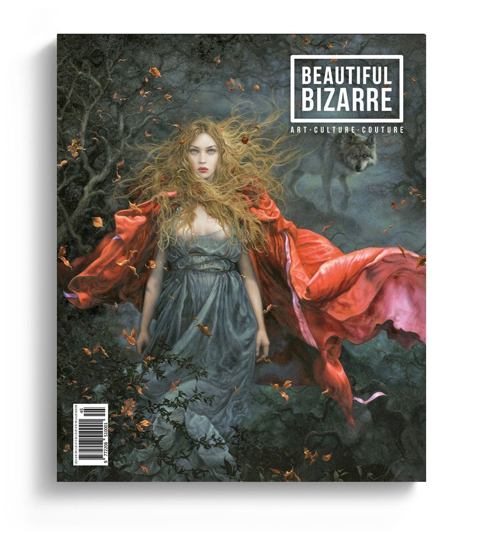 Need some arty inspiration? We've got you! Pre-order Issue 45 of Beautiful Bizarre art magazine today & save 10% 💝 👉 store.beautifulbizarre.net/product/issue-… Incredible cover by @arantzasestayo