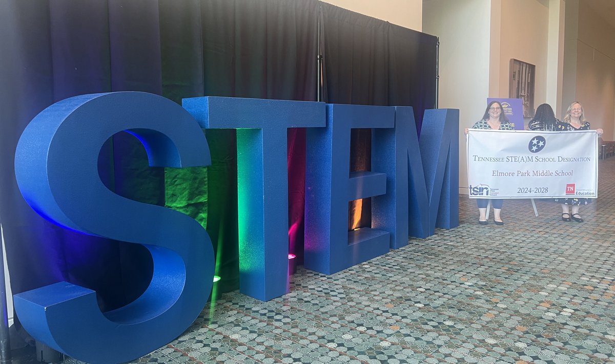 We are excited to announce <a href="/EPMS_Eagles/">Elmore Park Middle</a> has been recognized as a TN STE(A)M Designated School! This recognition by <a href="/TNedu/">TN Dept of Education</a> and  <a href="/theTSIN/">Tennessee STEM Innovation Network</a> underscores their commitment to delivering a comprehensive and impactful STE(A)M education program. bartlettschools.org/apps/news/arti…