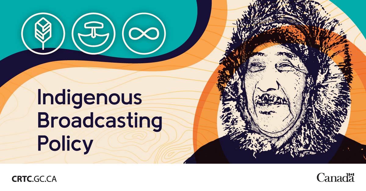 CRTCeng's tweet photo. #ICYMI #FirstNations, #Inuit, and #Métis peoples we want to hear from you! Learn how to participate in the co-development of an #Indigenous #broadcasting policy. Register for an English information session, May 13 1:30-3:00pm EDT:
https://t.co/KzLtIOV7n9 https://t.co/cHu2NaOEvV