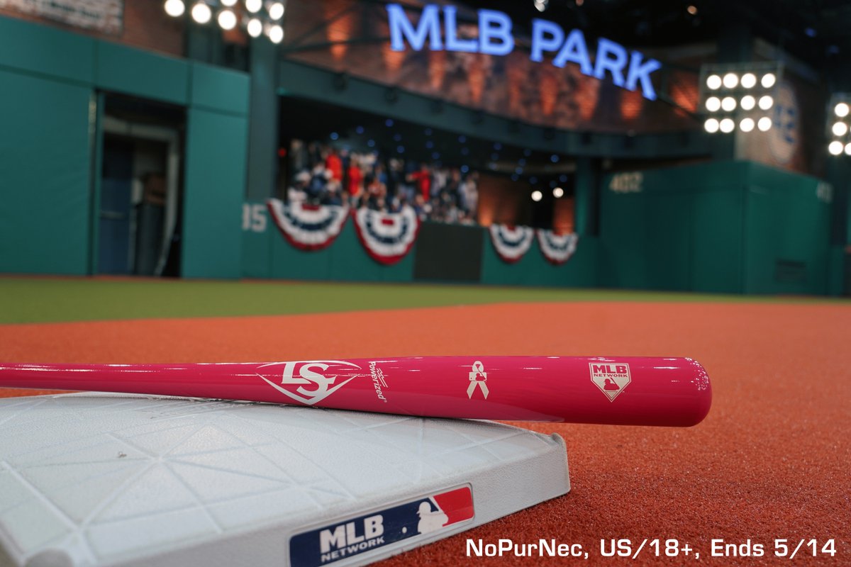Happy Mother’s Day! REPOST for your chance at a commemorative pink bat courtesy of <a href="/sluggernation/">Louisville Slugger</a> and tune in to MLB Tonight at 7pm ET to recap today’s action.

Rules: atmlb.com/1RXSa4v | NoPurNec, US/18+, Ends 5/14