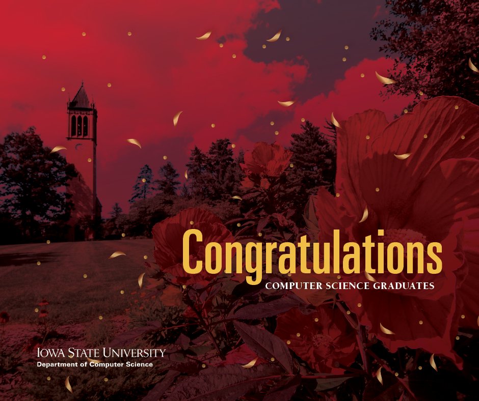 ISUComSci's tweet photo. Congratulations to all of our Spring 2024 graduates!  #ClassOf2024 #CongratsGrads https://t.co/P5xZ2e8W5t
