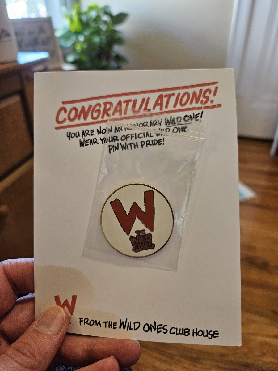 👀Look what came in the mail! My honorary WILD ONE pin!! You know I'll wear it with pride!! Thank you so much, @MeganLacera and @jlacera! You guys are AWESOME!!📚❤️🥳📚 WILD ONES!! #kidlit