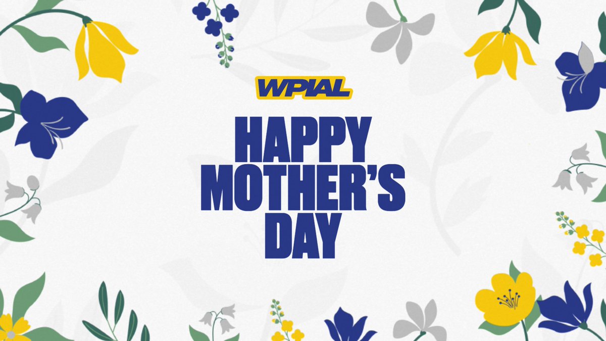 Happy Mother's Day to all the moms in the WPIAL! 👏👏

#WPIAL | 💙💛