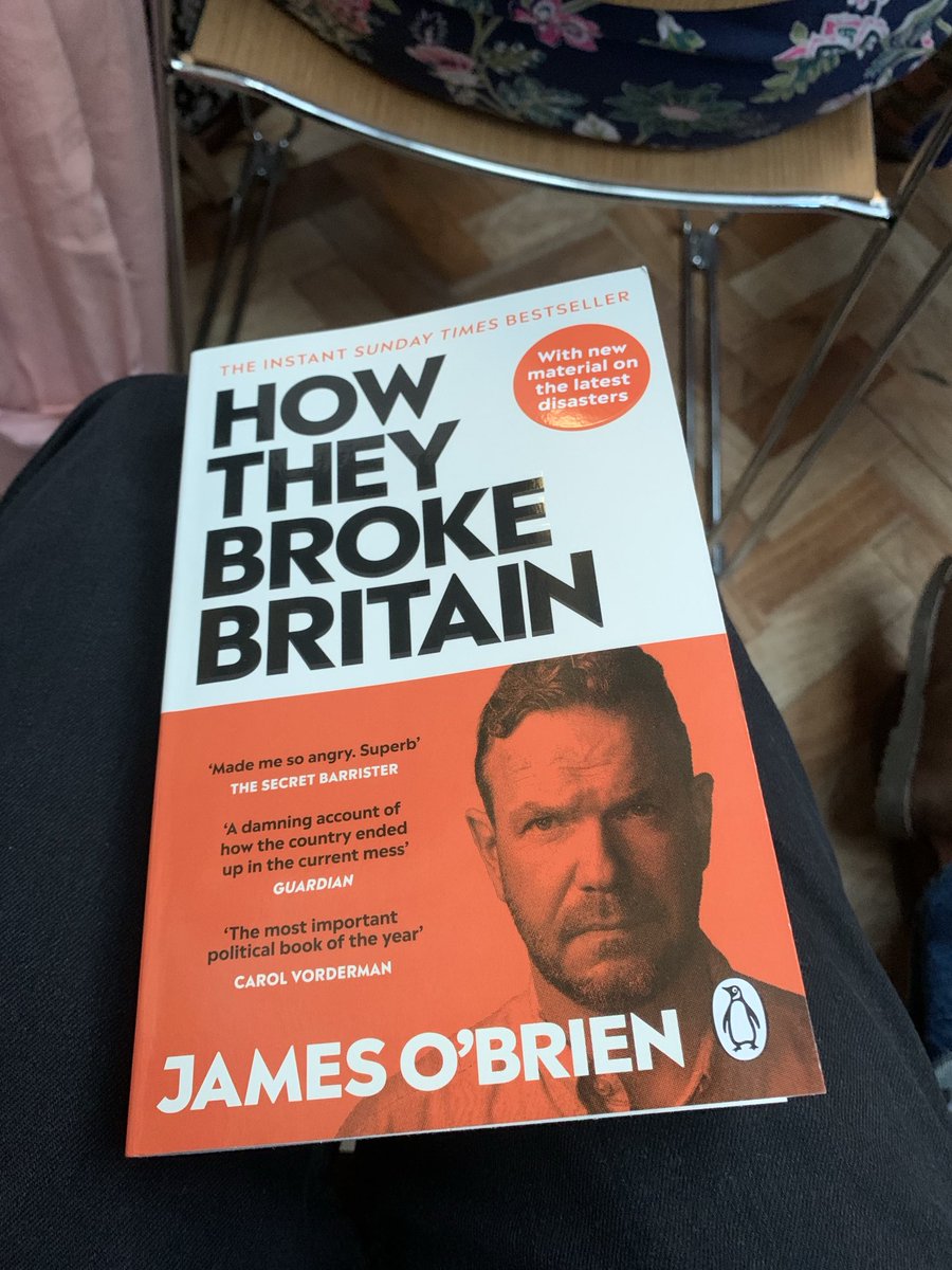 ⁦@mrjamesob⁩ talk in Sheffield- truth and righteous rage. Can’t wait