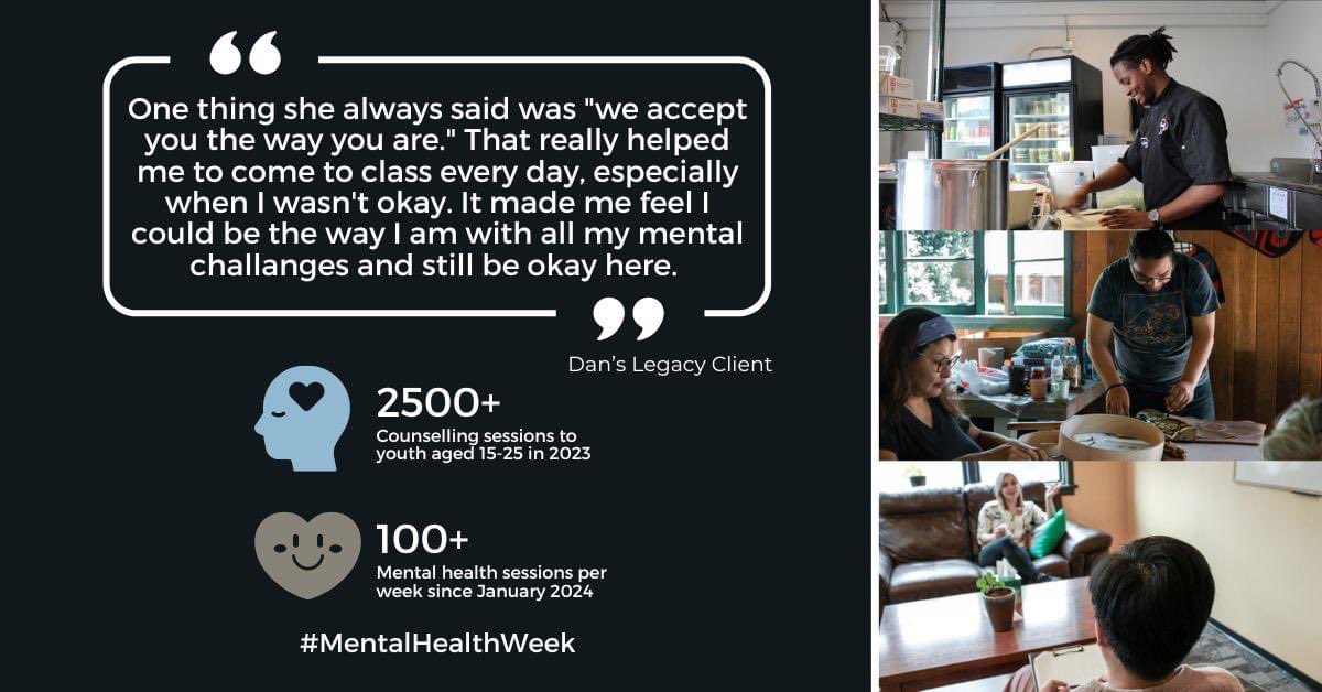 Mental Health Week runs from May 6 – May 12. This year, the theme focuses on compassion, and @CMHA_NTL is inviting everyone to start a conversation about how compassion connects.

Learn more: danslegacy.com/2024/05/mental…

#MentalHealthWeek #CompassionConnects