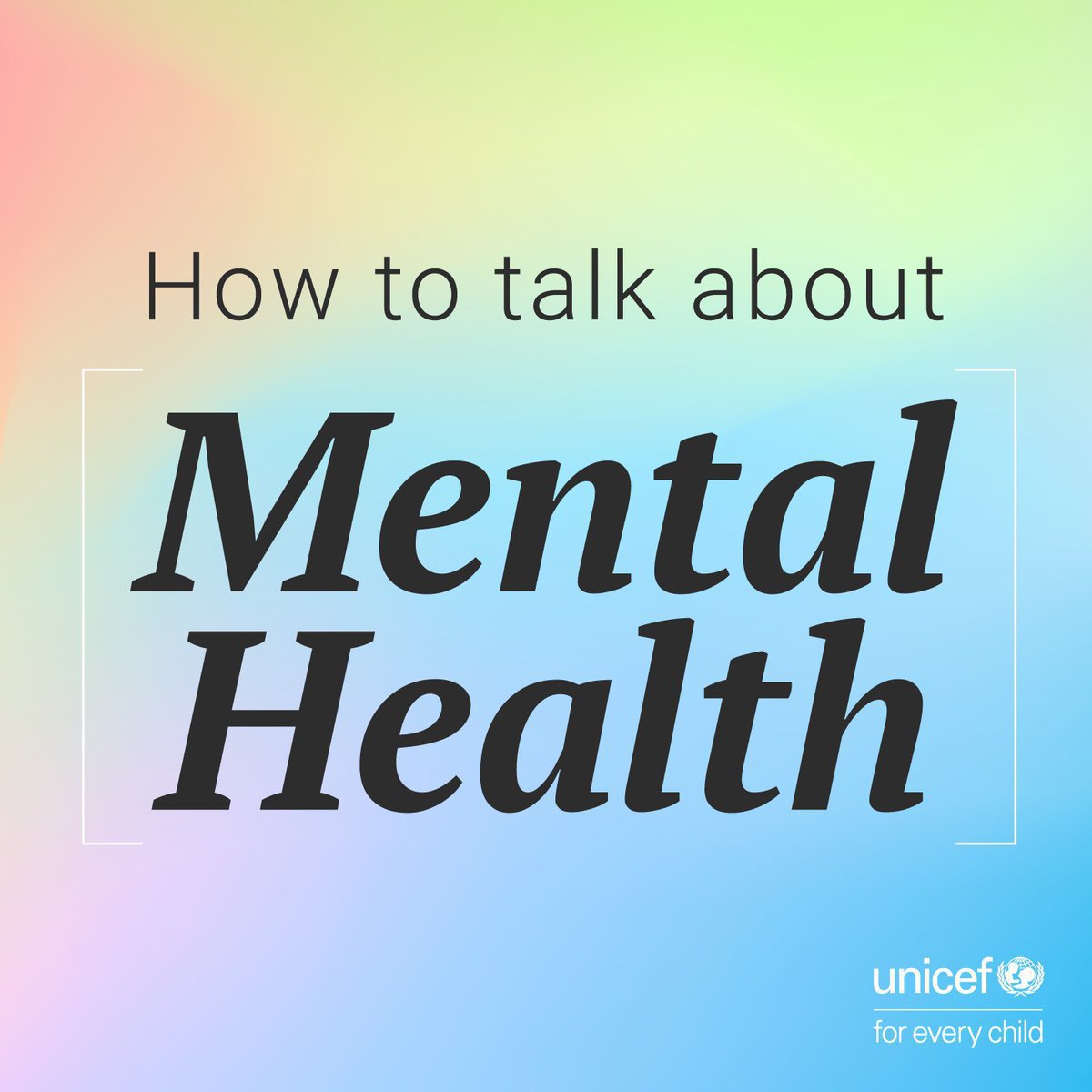 No one should have to deal with mental health challenges on their own. Yet, too many children & young people face their issues alone. During May’s #MentalHealthAwarenessMonth, @UNICEF shares tips on how to start important mental health conversations. unicef.org/parenting/ment…