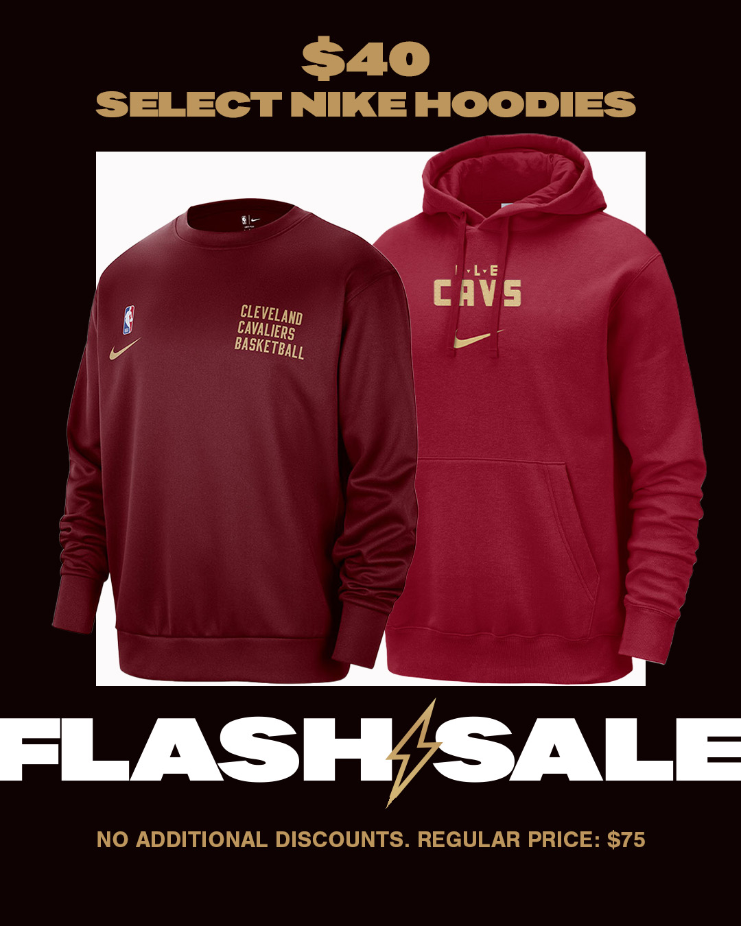 Cavs hoodie nike clearance
