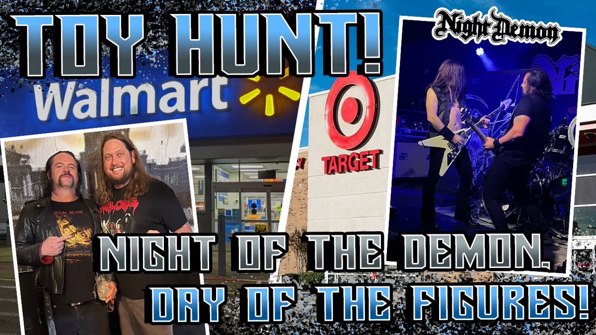 Toy Hunt For The Week of May 5th 2024! Night of the Demon Day of the Figire Hunt youtu.be/CLS733SNIxg?si… #nightdemon #toyhunts #actionfigures #toy #toys #heman #gijoe #mcfarlane #marvel #aew #wwe #toyhunter #toyhunt #scratchthatfigureitch #toyhunting #hasbro #neca #mattel #tmnt