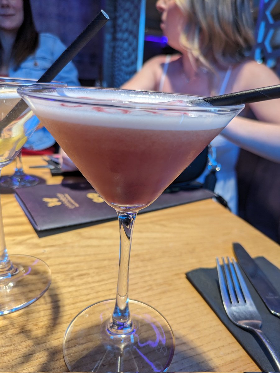 French Martini at Cinnabar, Stevenage 🍸