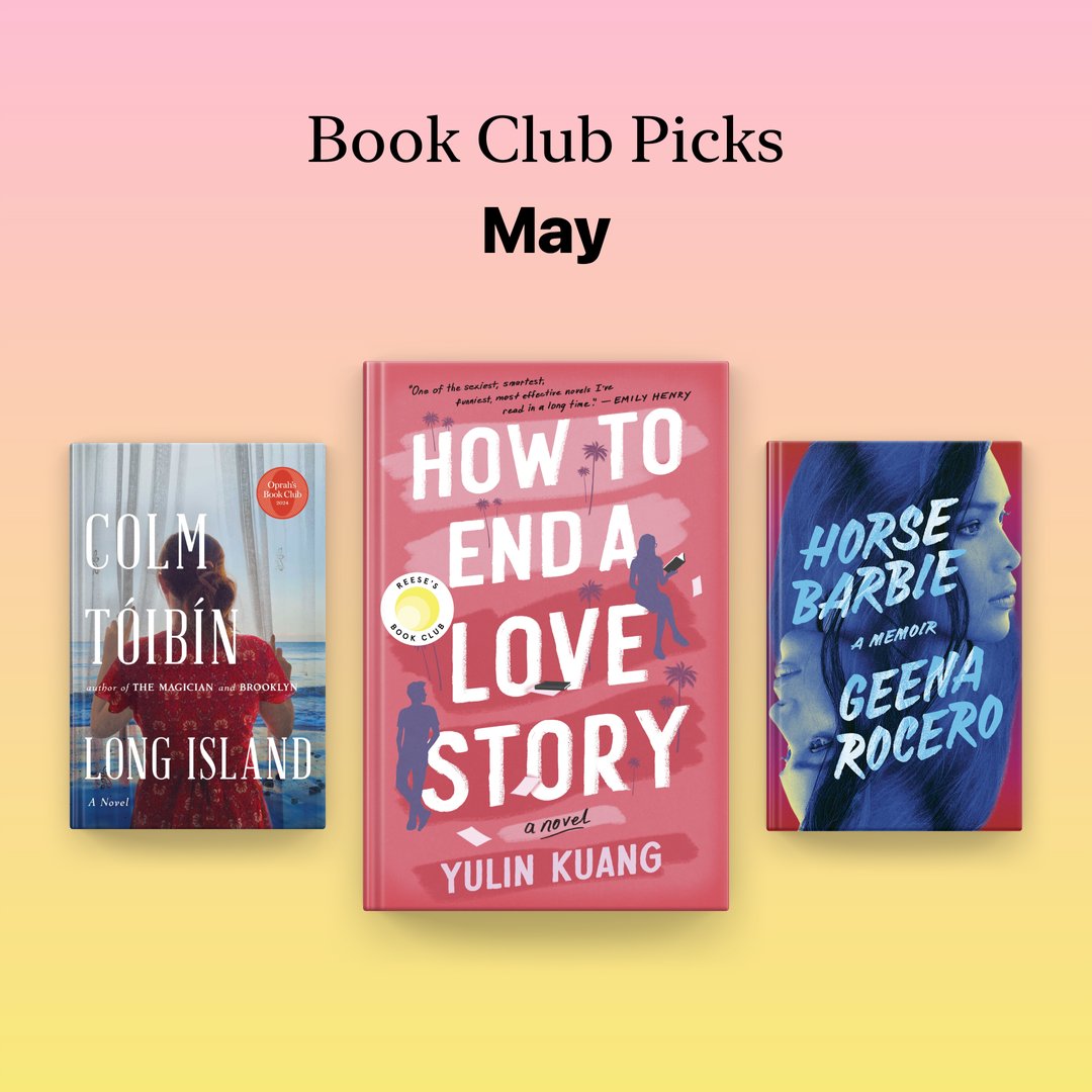 Did you catch the @oprahsbookclub pick this month? How about @ReesesBookClub? Explore all the new #bookclub picks in one place. Read along to these incredible selects and join in on the conversation. apple.co/BookClubs