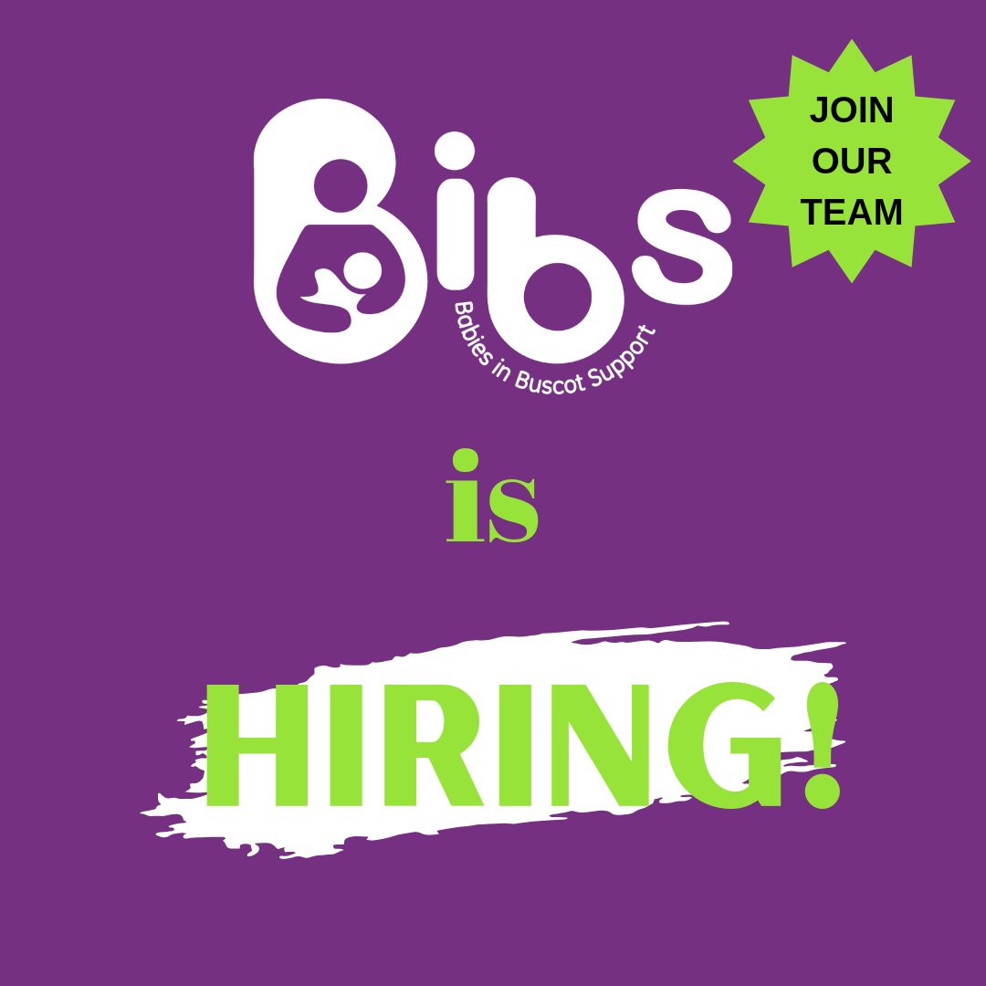 💜Come and work for our small charity, & make a BIG difference💜 BIBS are hiring a Family Support Worker (16 hrs p/w) to provide emotional support for families with sick & premature babies (& so much more!) Closing date 2nd June. Interviews 11th June. bibs.org.uk/about/vacancie…