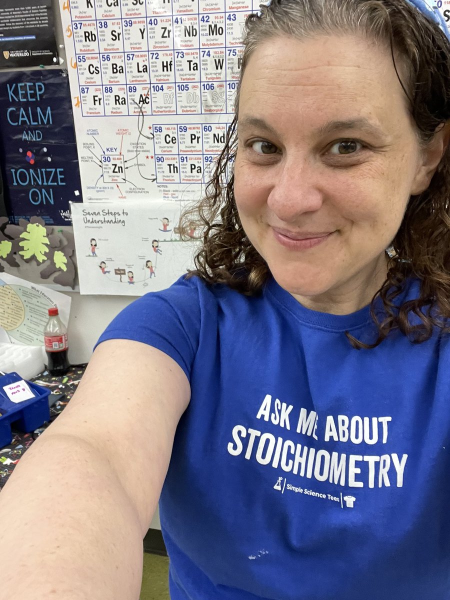 Happy #nerdytshirtfriday Ask me about stoichiometry. @simplesciencetees