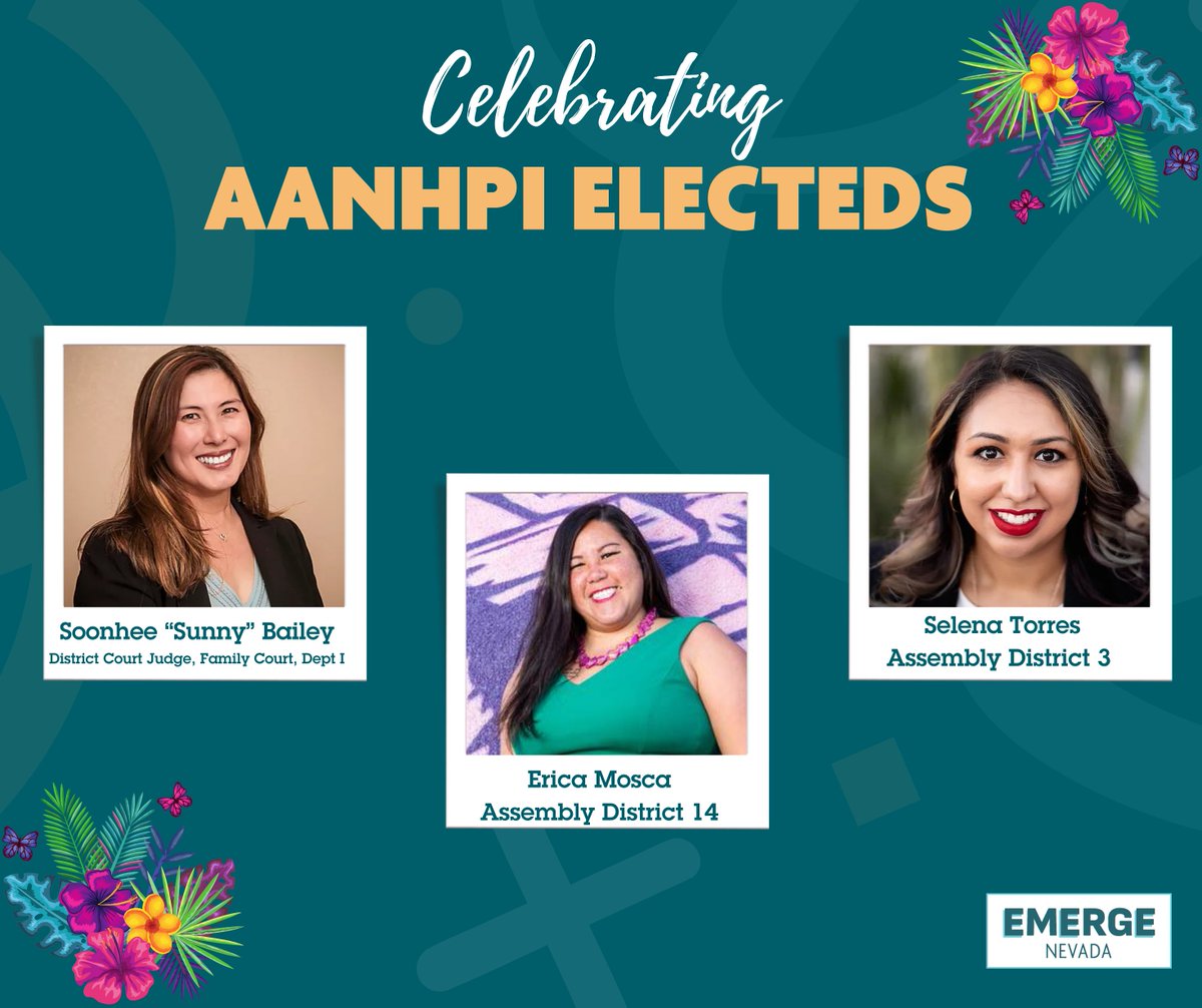 🌺 During Asian American, Native Hawaiian, and Pacific Islander Heritage Month, we celebrate our AANHPI electeds who serve their communities and inspire others every day.