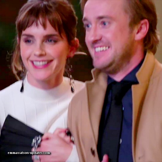 Emma Watson and Tom Felton at the Renais gin's 1st anniversary party in London [May 08, 2024] See all the non existant photos at: emmawatson-updates.com/2024/05/emma-w…