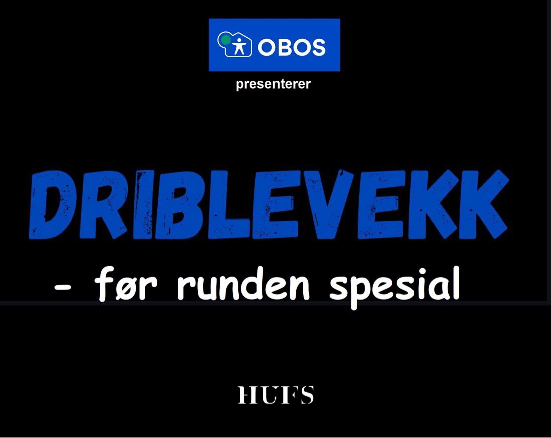 🚨 Før runden spesial ute

Klatrer redaksjonen opp fra bunnen etter forrige rundes tippetips? 

Beholder Stabæk tabelltopp?

Blir det en vinner i kampen Åsane-Start? 

OBOS lag videre til kvartfinaler i NM

HUB tips

open.spotify.com/episode/4Eq3Q1…