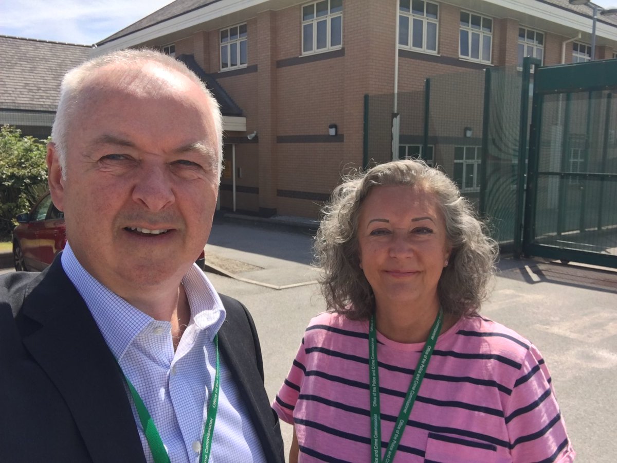 benadams4staffs's tweet photo. One of my favourite pictures of Helen, my friend and brilliant Deputy Commissioner. I was very lucky when @HelenFisher62 postponed her travel plans to support me for three years. Our roads and county are safer thanks to her. Bon voyage Helen. @StaffsPFCC https://t.co/3w9iHE0Ctd
