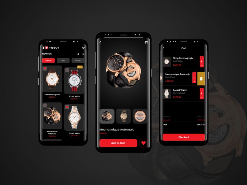 Download Men's Hand Watches Mobile App UI Kitmade by @Shahruk95479173 at: 👉 uplabs.com/posts/men-s-ha…