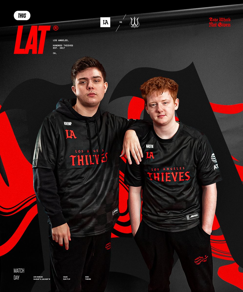 LAThieves's tweet photo. Game day. #LAThieves https://t.co/3Ex5XvZ5F3