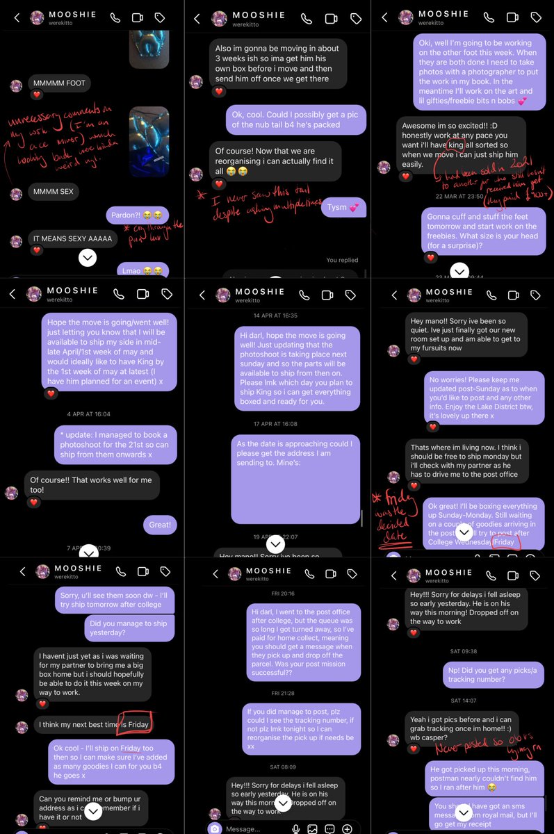 Manofur_create's tweet photo. ⚠️DNI - STINKY SCAMMER ALERT⚠️

After a rollercoaster of a month I felt it best to share my story and protect any other potential victims from their dishonest practices and push Werekitto to finally giving my friend the suit they rightfully paid for. https://t.co/iA6Fv47Pae