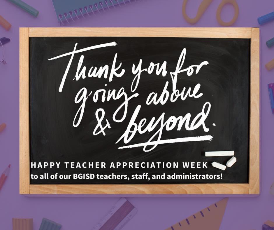 PotterGrayPride's tweet photo. Teacher Appreciation Week has been amazing! We've celebrated our dedicated educators with delicious food and thoughtful gifts. Our heartfelt thanks to everyone who has helped make this week unforgettable for our staff. https://t.co/jkTHNhEw8F