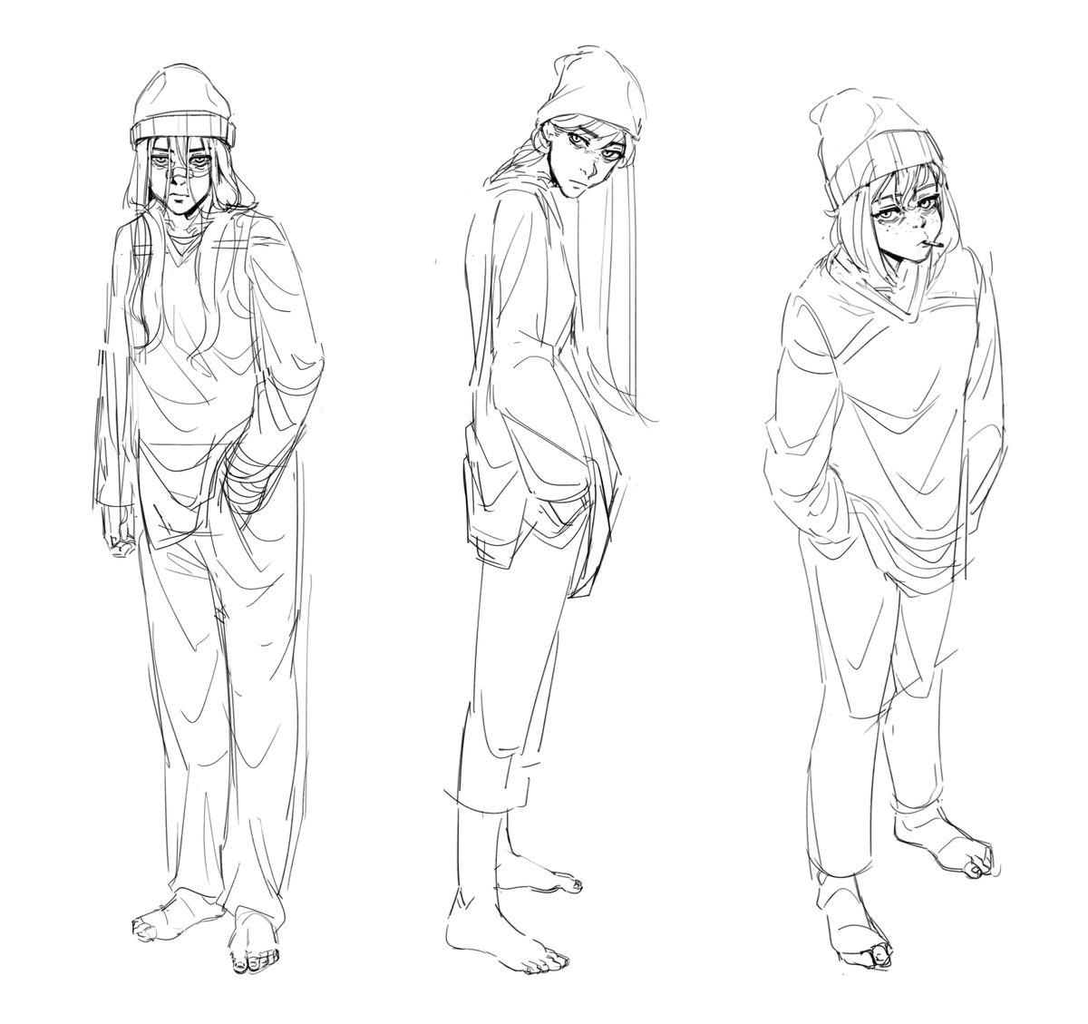 Commission work for <a href="/niklas_ross/">Gearcrow</a> of his character Scruff (+ some early sketches)! Do not use the character without their permission.