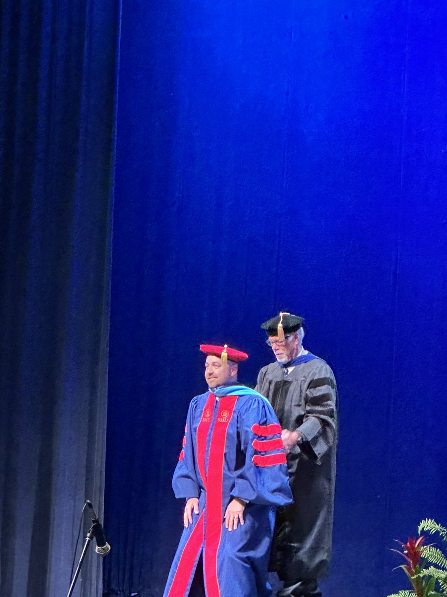 A great way to start a Friday. Celebrating 3 doctorate degrees and 3 master degrees @SMU for @ArlingtonISD leaders. Can’t wait to see the impact these leaders continue to make. #proud