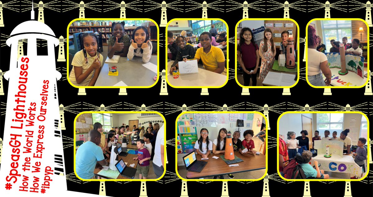 #SpeasG4 created replicas of #NCLighthouses. They used their knowledge of electrical circuits, math compare sizes, measurement to create their replicas, &are writing about their history #Inquiry #IBPYP in #Action! #DeeperLearning #wsfcs ow.ly/IBv950RC8wu