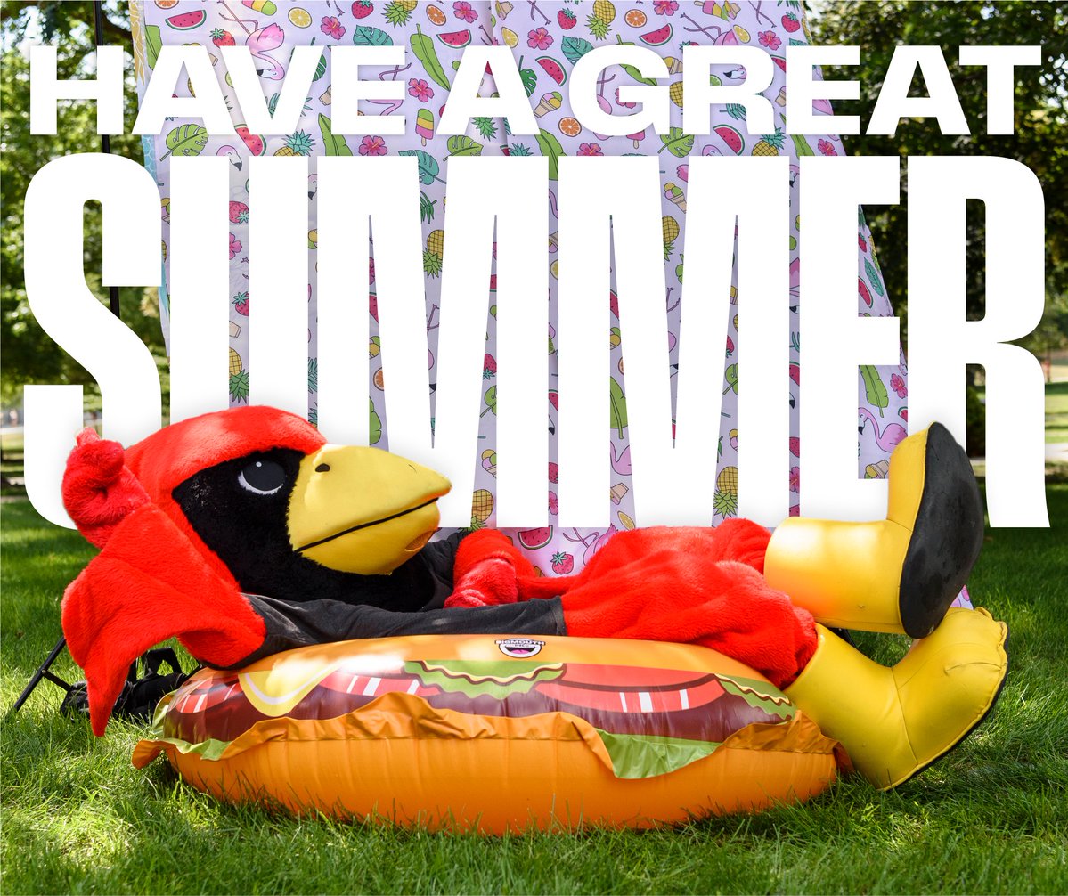 That's a wrap on spring semester! 🙌 Wishing you a restful summer break ☀️ See you in August, Redbirds!